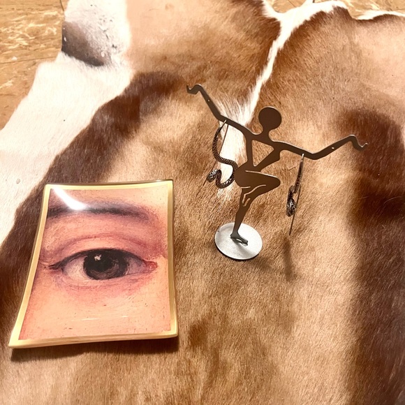 ๐ท๏ธ๐๐ hot topic โข silver snake hoop earrings - Picture 4 of 11